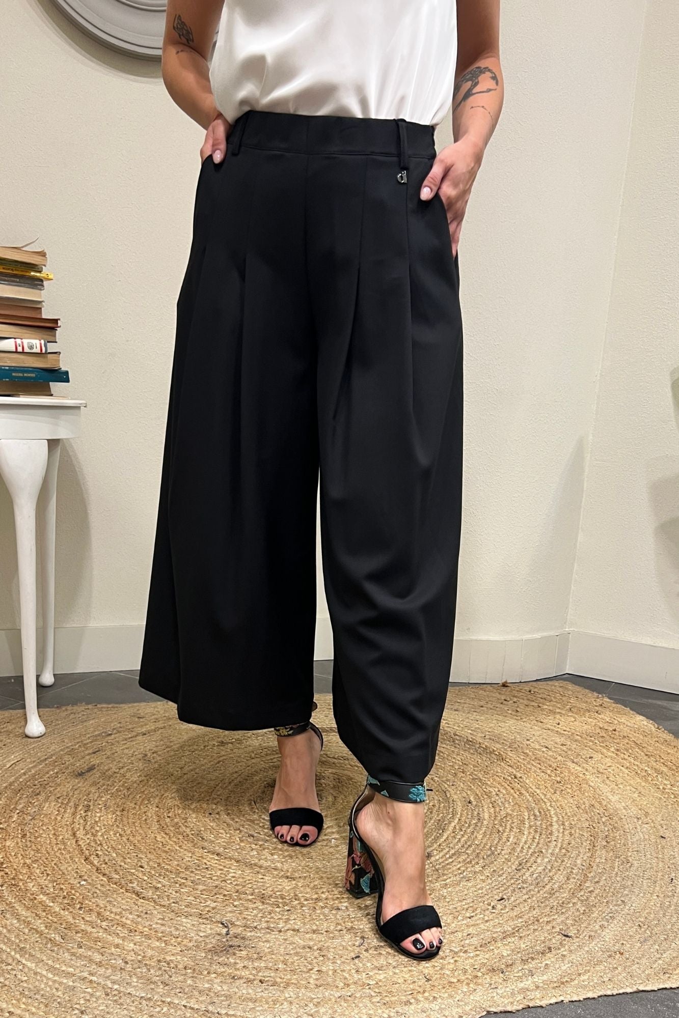 Pantalone palazzo alla caviglia Dixie