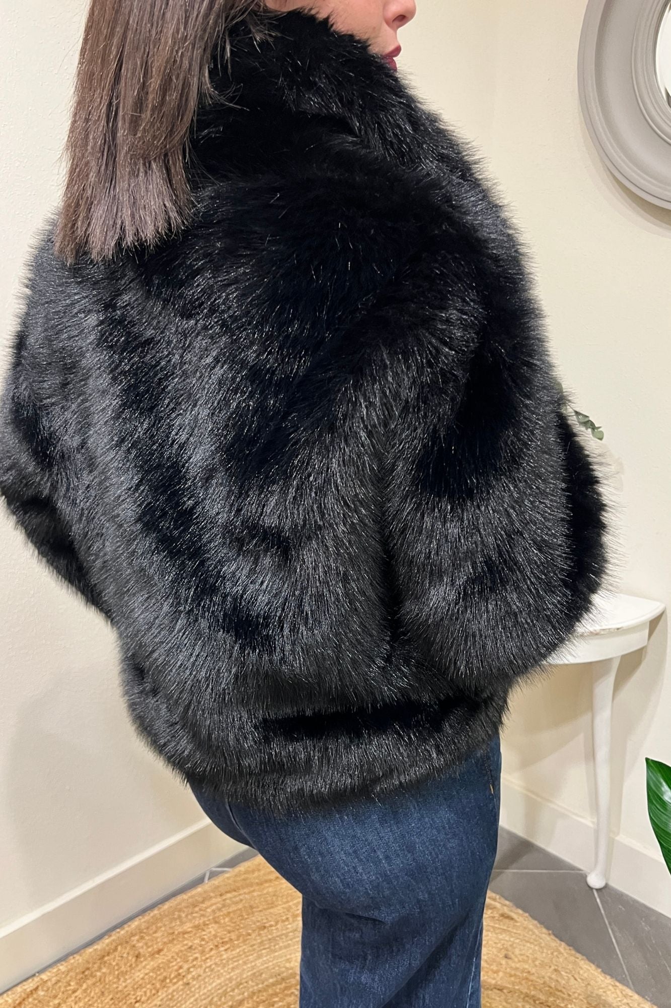 METOO Eco pelliccia Metoo Nero