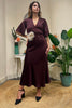 abito lungo con scollo a v motel w24a204 42065666