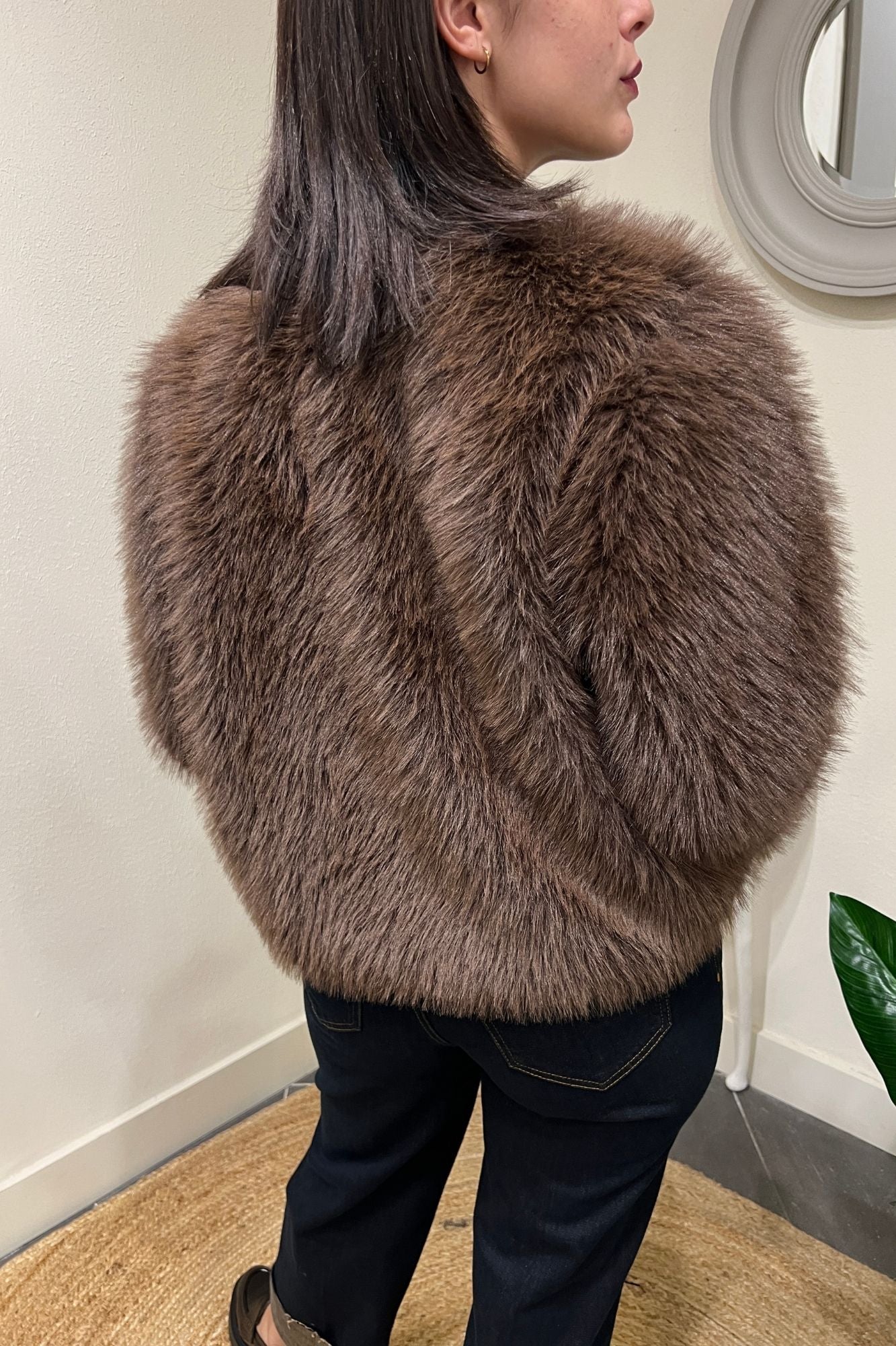 Eco pellicia con profili Motel