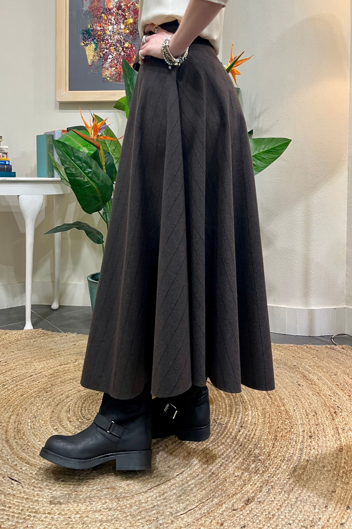 SOUVENIR Gonna gessata Souvenir Moro