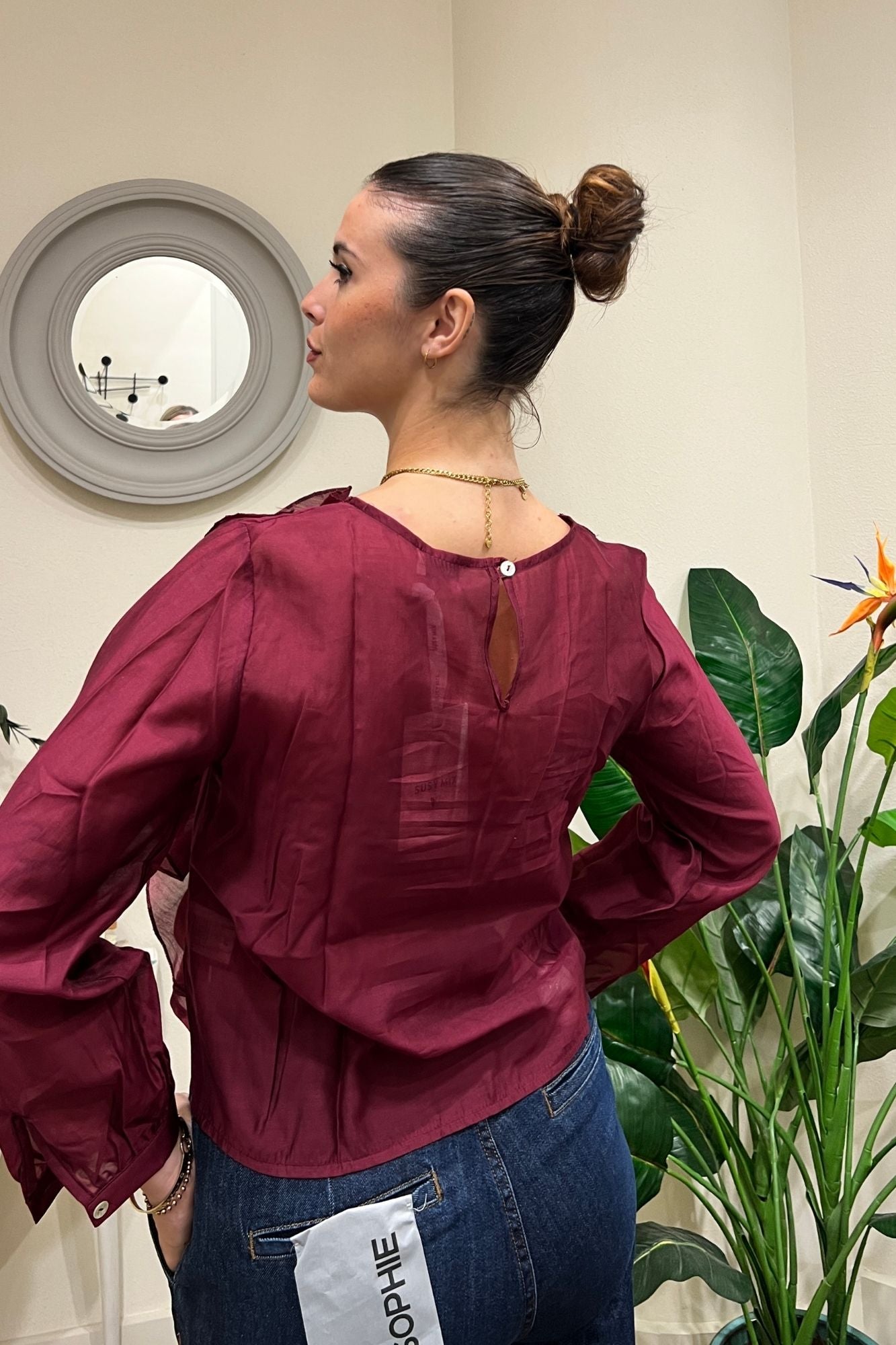Blusa con rouge Susy mix