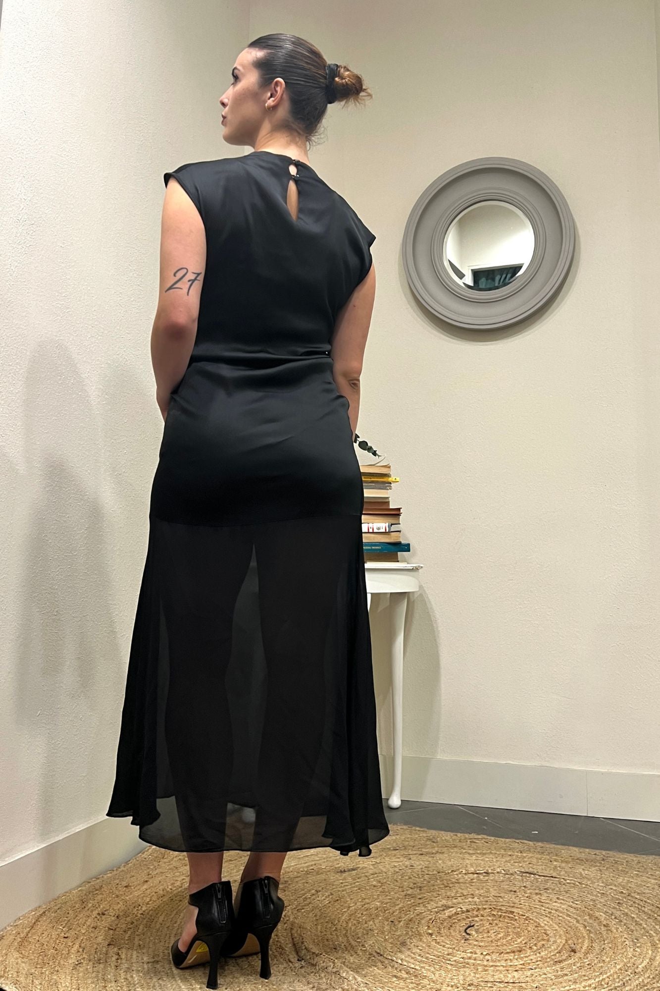 SUSY MIX Abito in viscosa Susy mix Nero