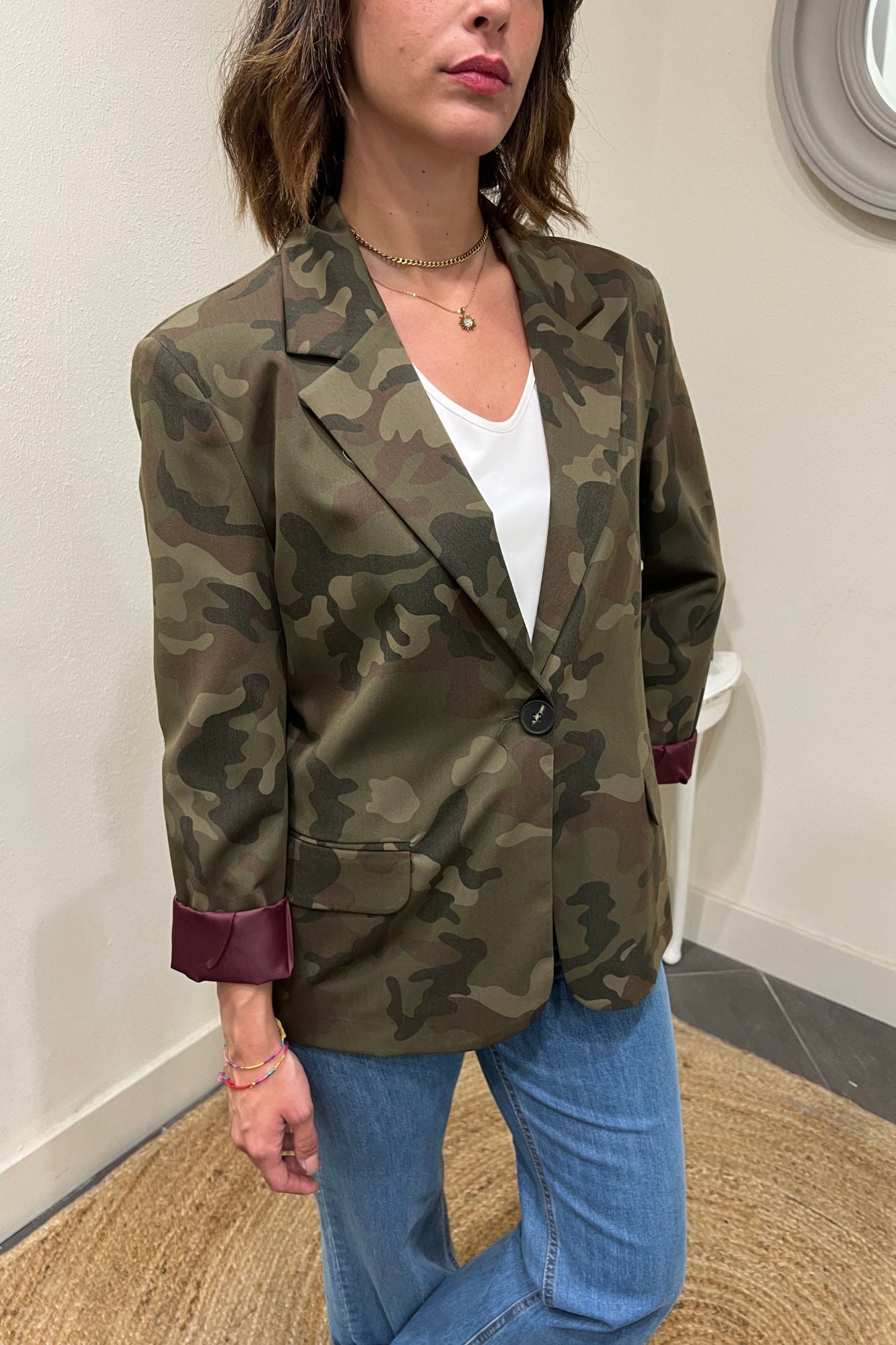 Giacca camouflace Susy mix