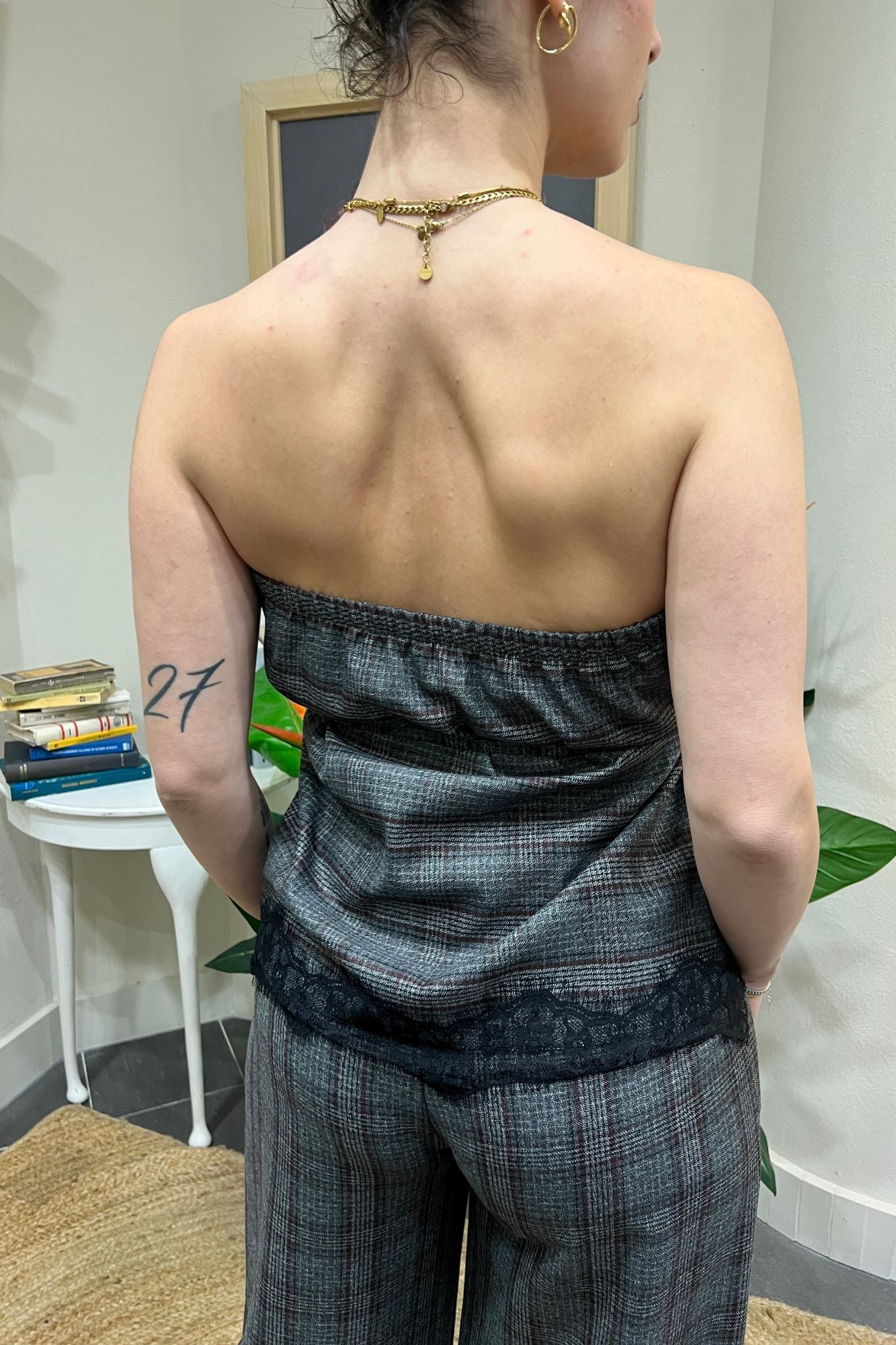 SUSY MIX Top a fascia Susy mix Grigio