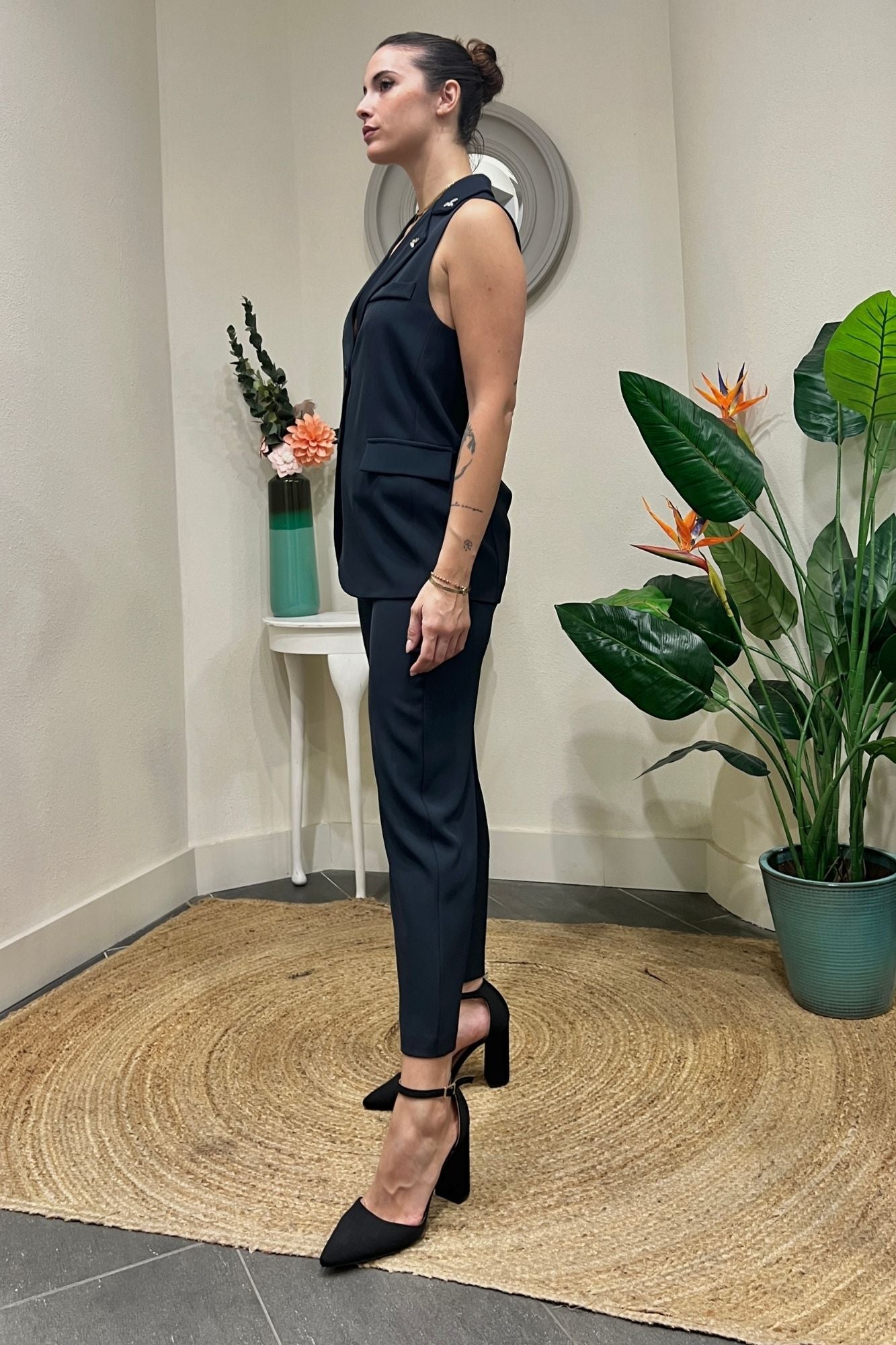 Completo gilet e pantalone Susy mix