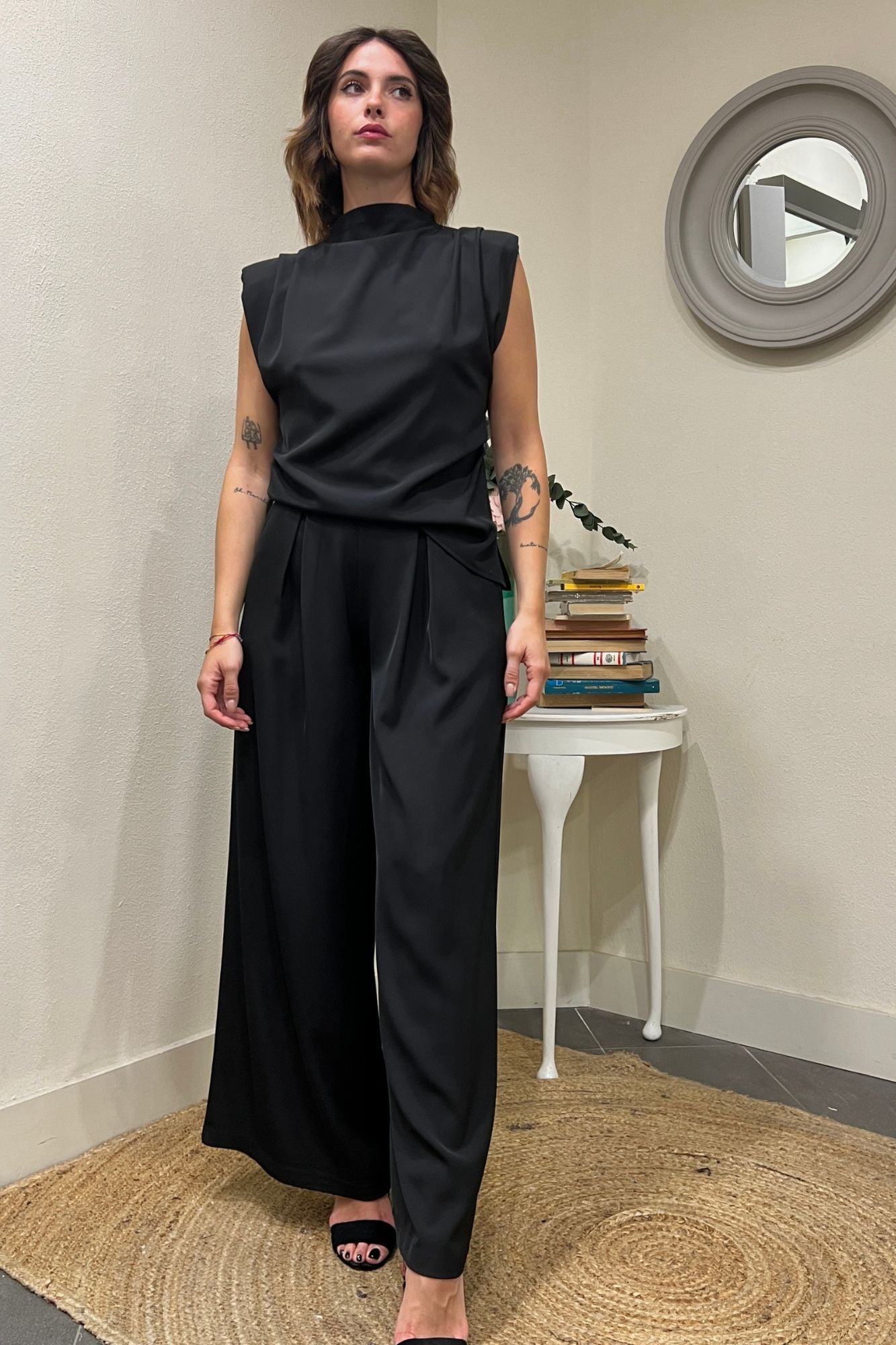 SUSY MIX Completo blusa e pantalone Susy mix Nero
