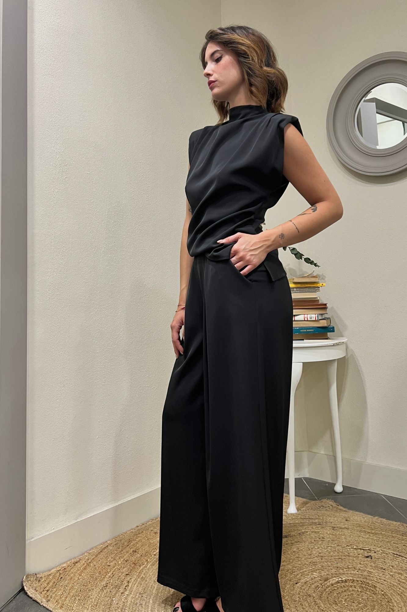 SUSY MIX Completo blusa e pantalone Susy mix Nero