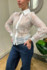 camicia in pizzo susy mix pp276t45f215 49512288