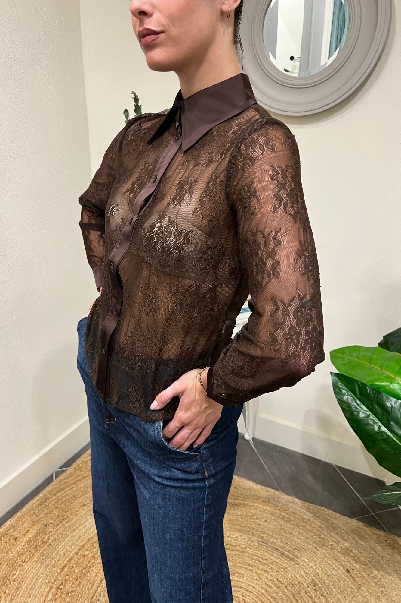 Camicia in pizzo Susy mix