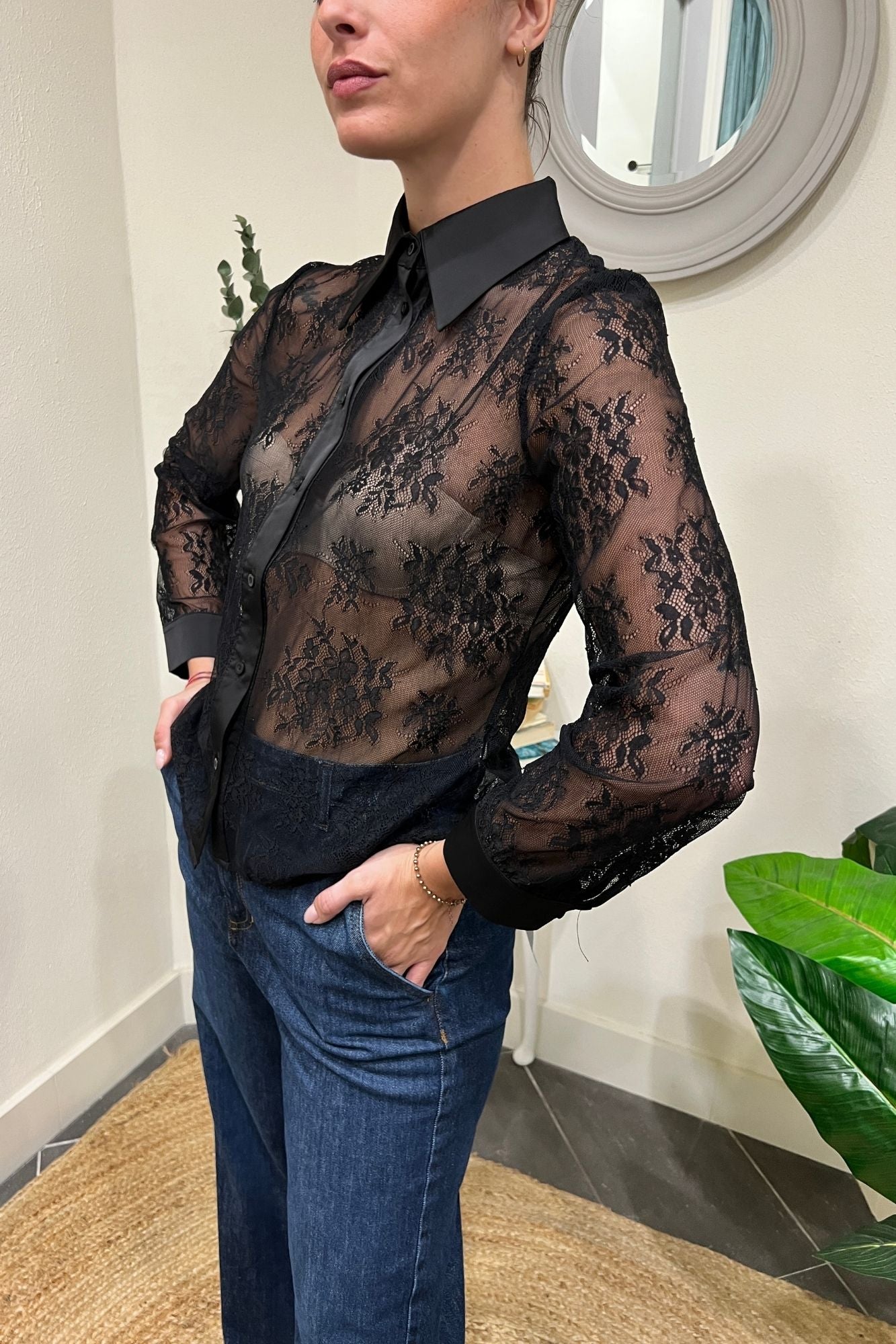 Camicia in pizzo Susy mix