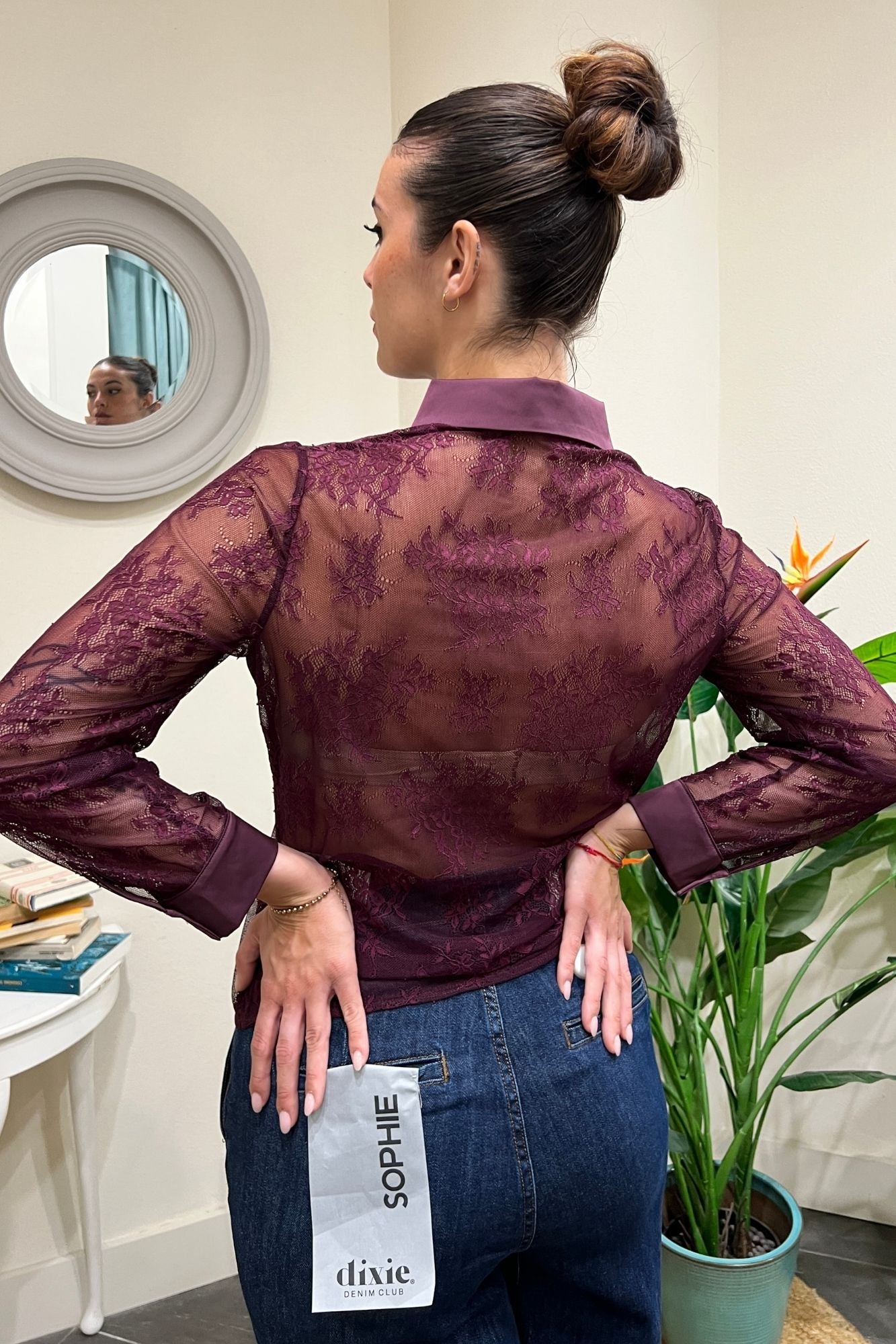 Camicia in pizzo Susy mix