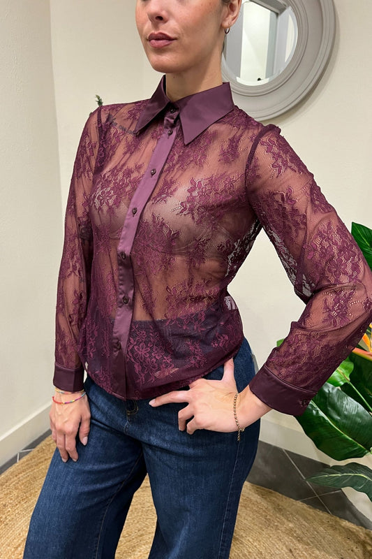 Camicia in pizzo Susy mix