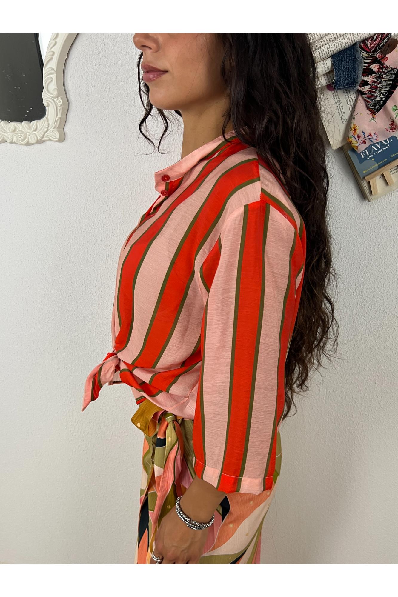 Camicia rigata Dixie