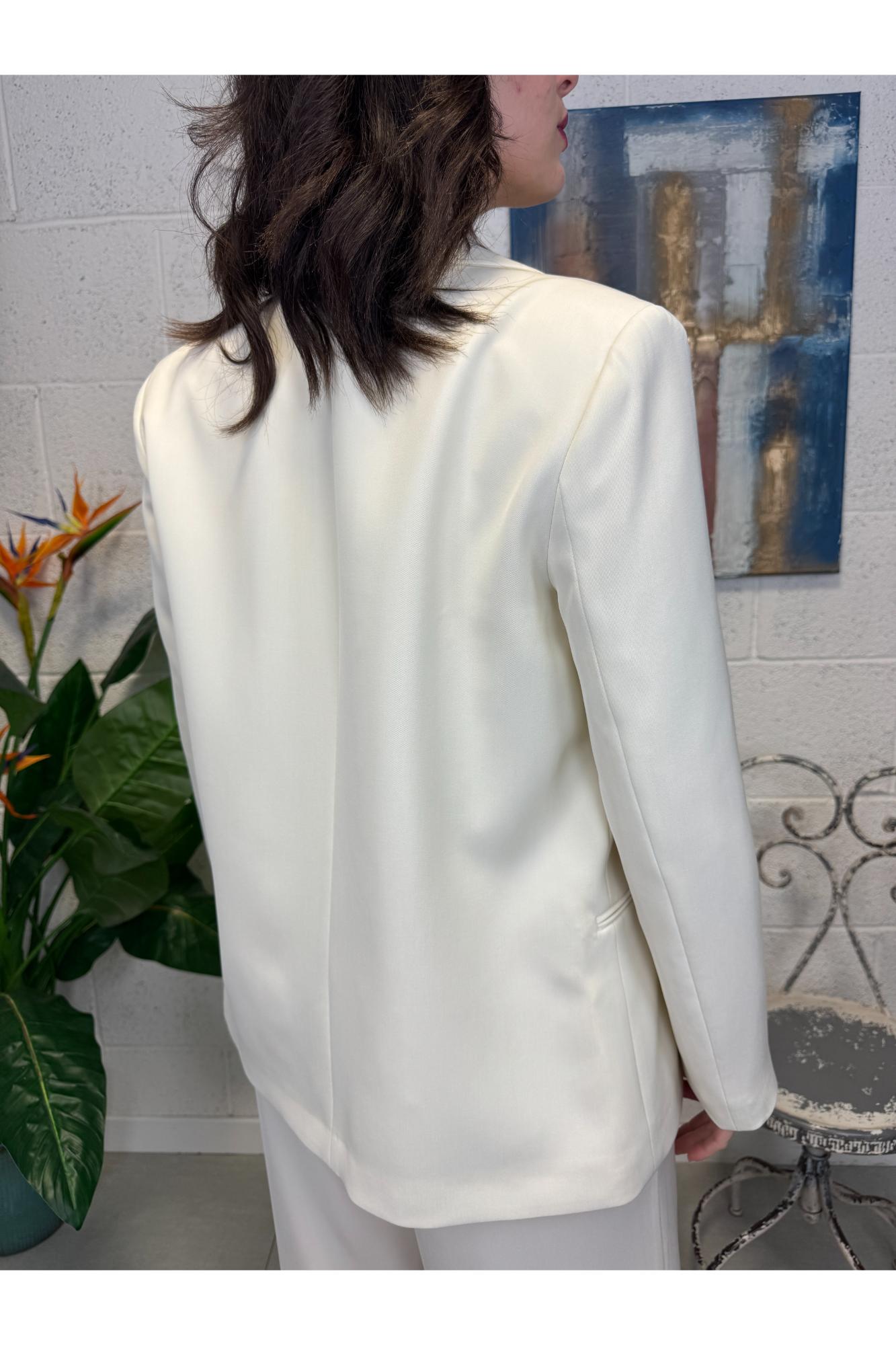 DIXIE Giacca monopetto Dixie Burro