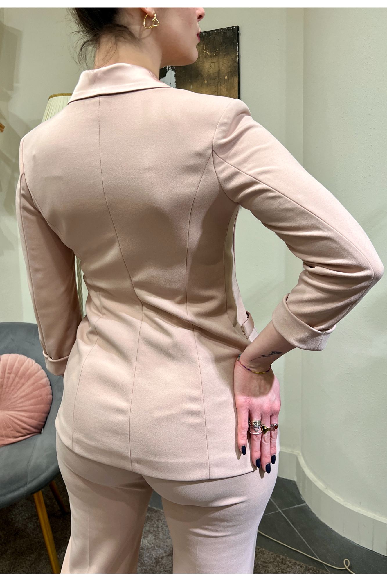 IMPERIAL Giacca doppio petto Imperial Cipria