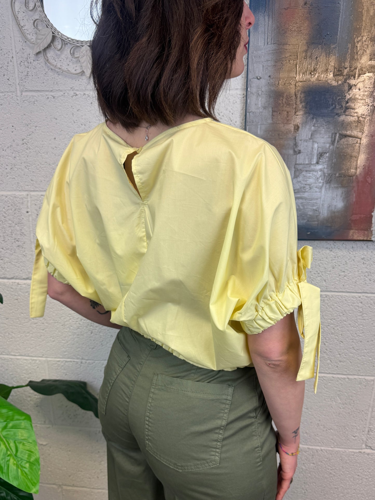 METOO Camicia ricamata Metoo Blu