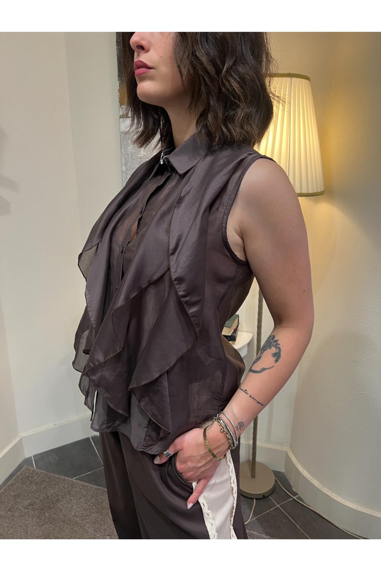 METOO Blusa con voila Metoo Moro