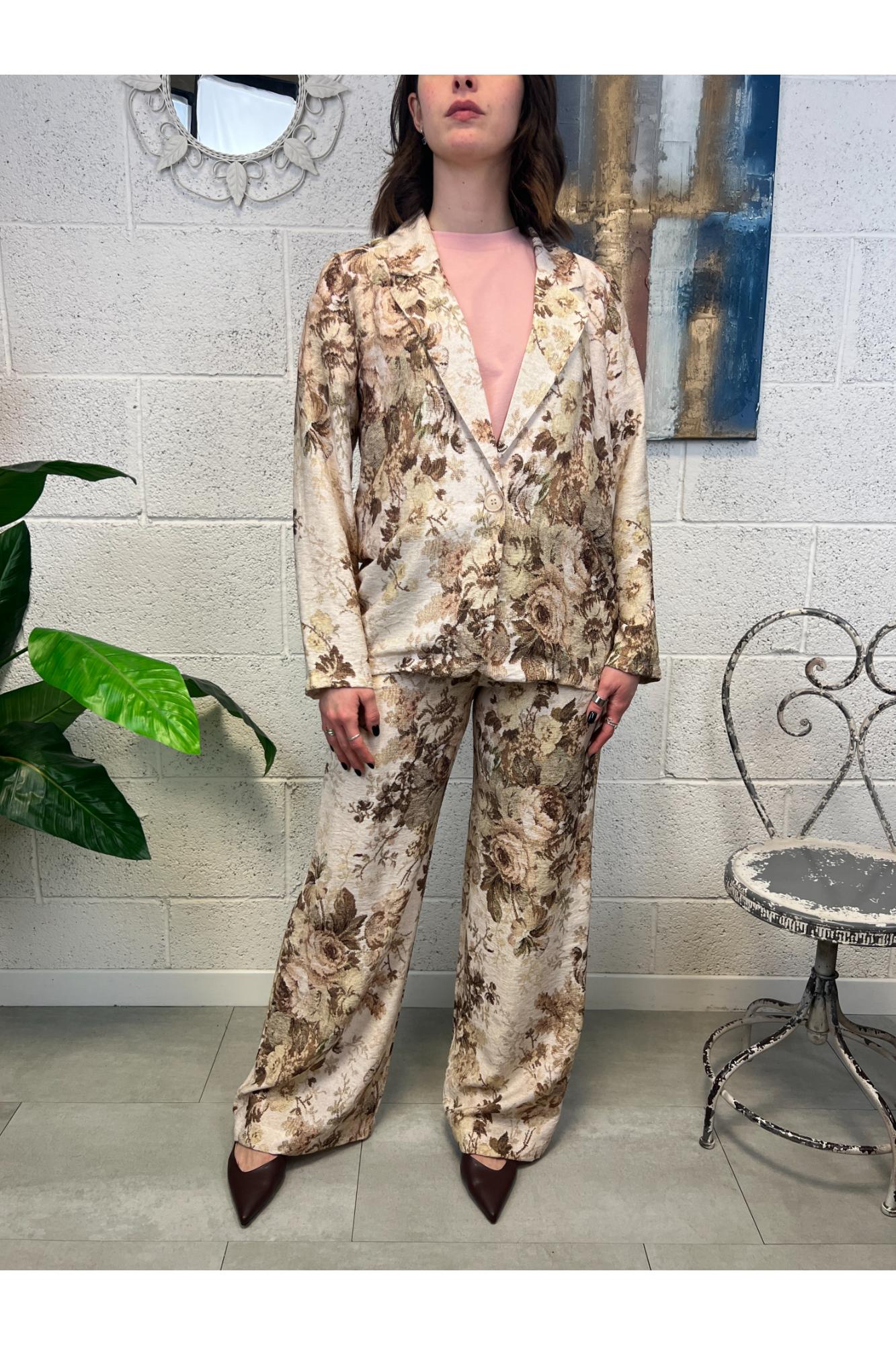 METOO Pantalone fantasia Metoo Sabbia