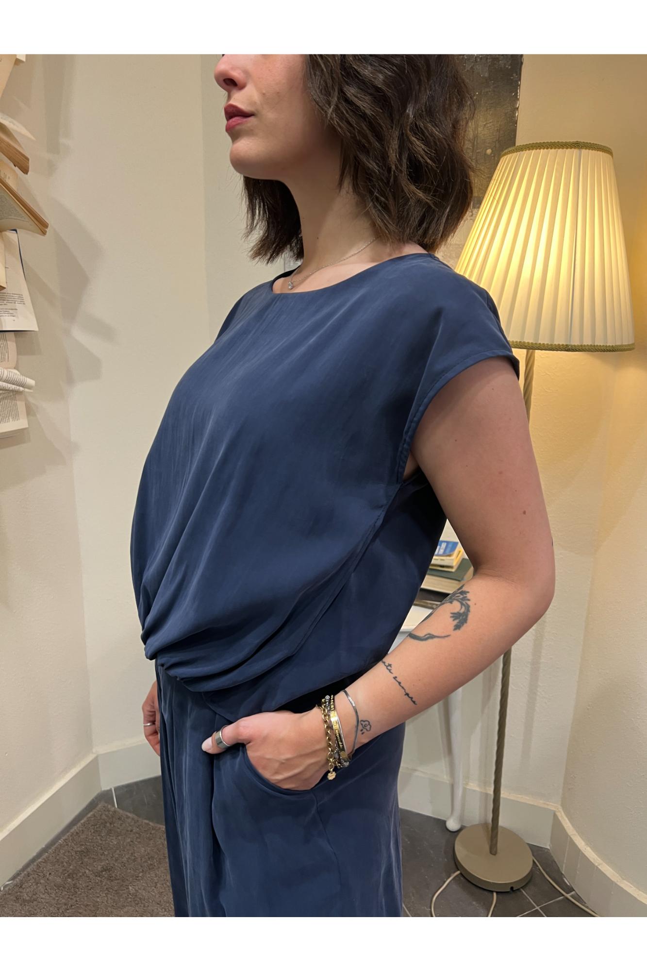 METOO Blusa con taglio dritto Metoo Blu