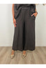 pantalone di lino a palazzo ampio metoo 7218 27899092