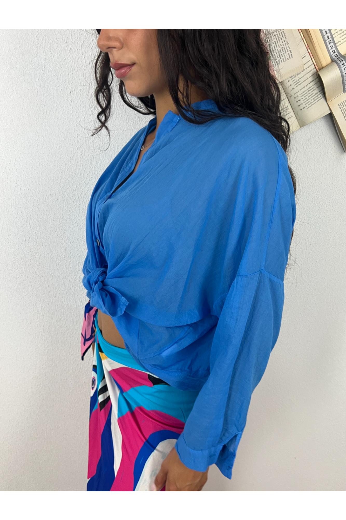 Camicia in mussola di cotone Motel