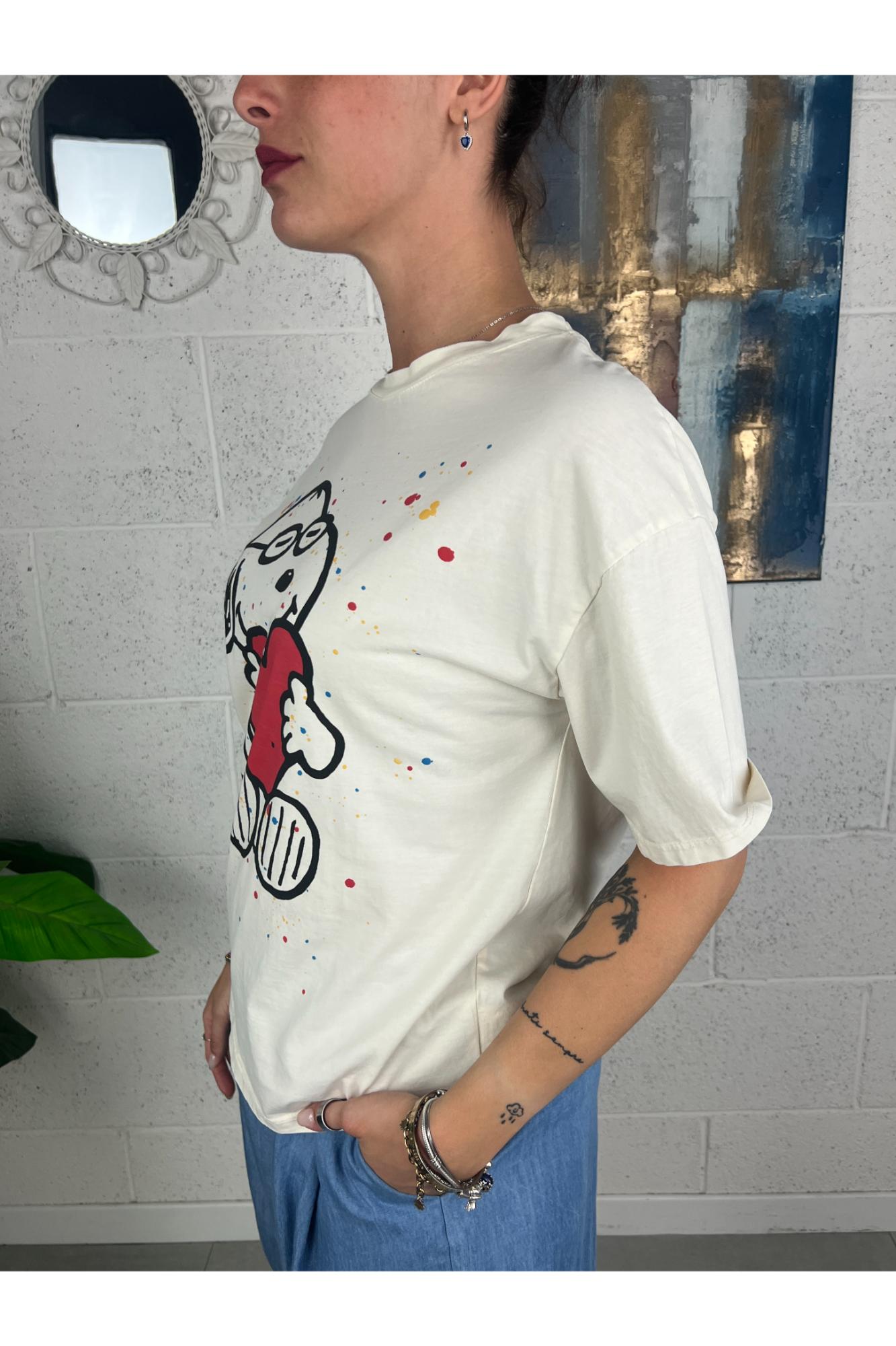 SOUVENIR T-shirt snoopy Souvenir Burro