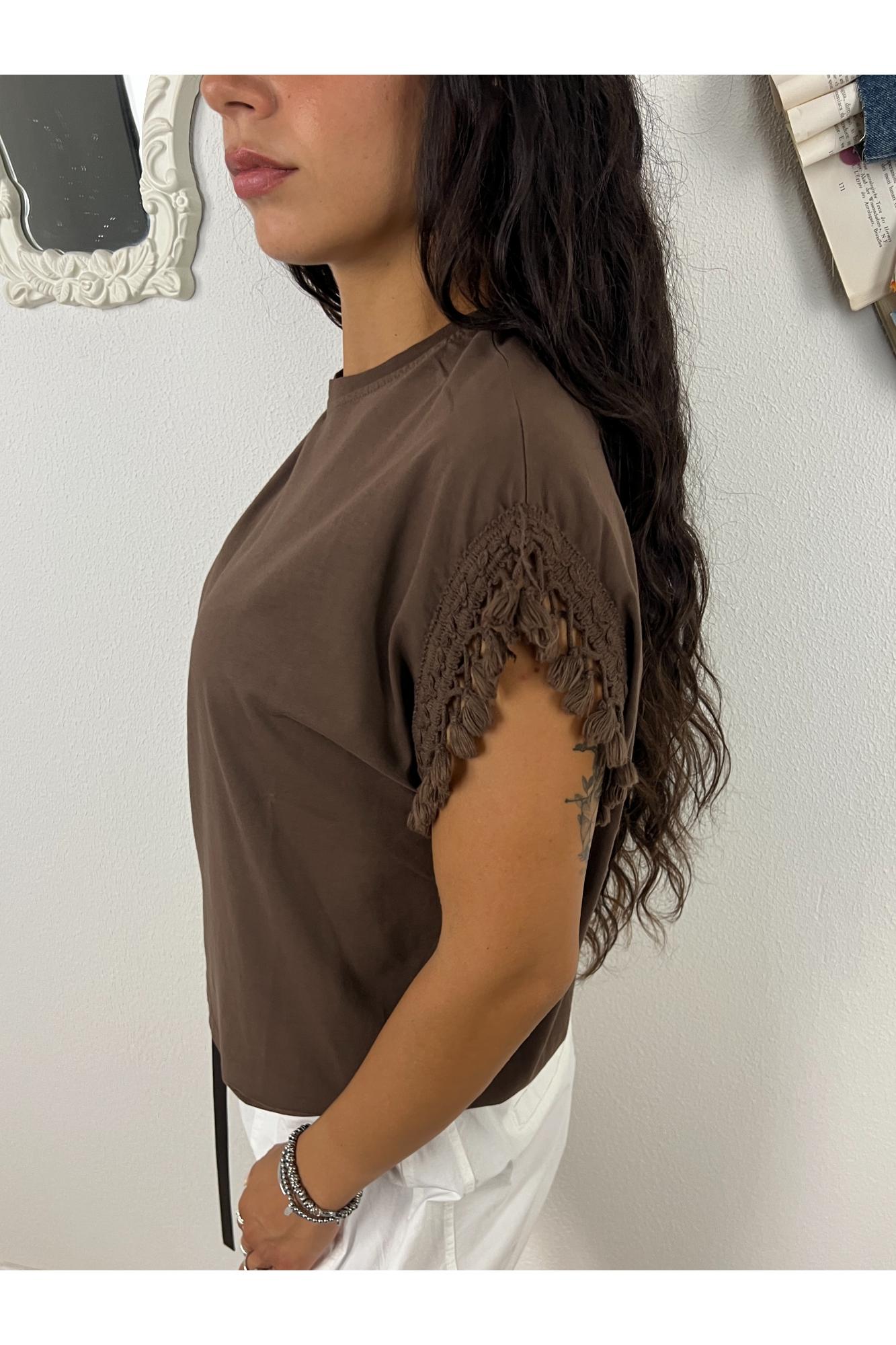 T- shirt con passamaneria Susy mix
