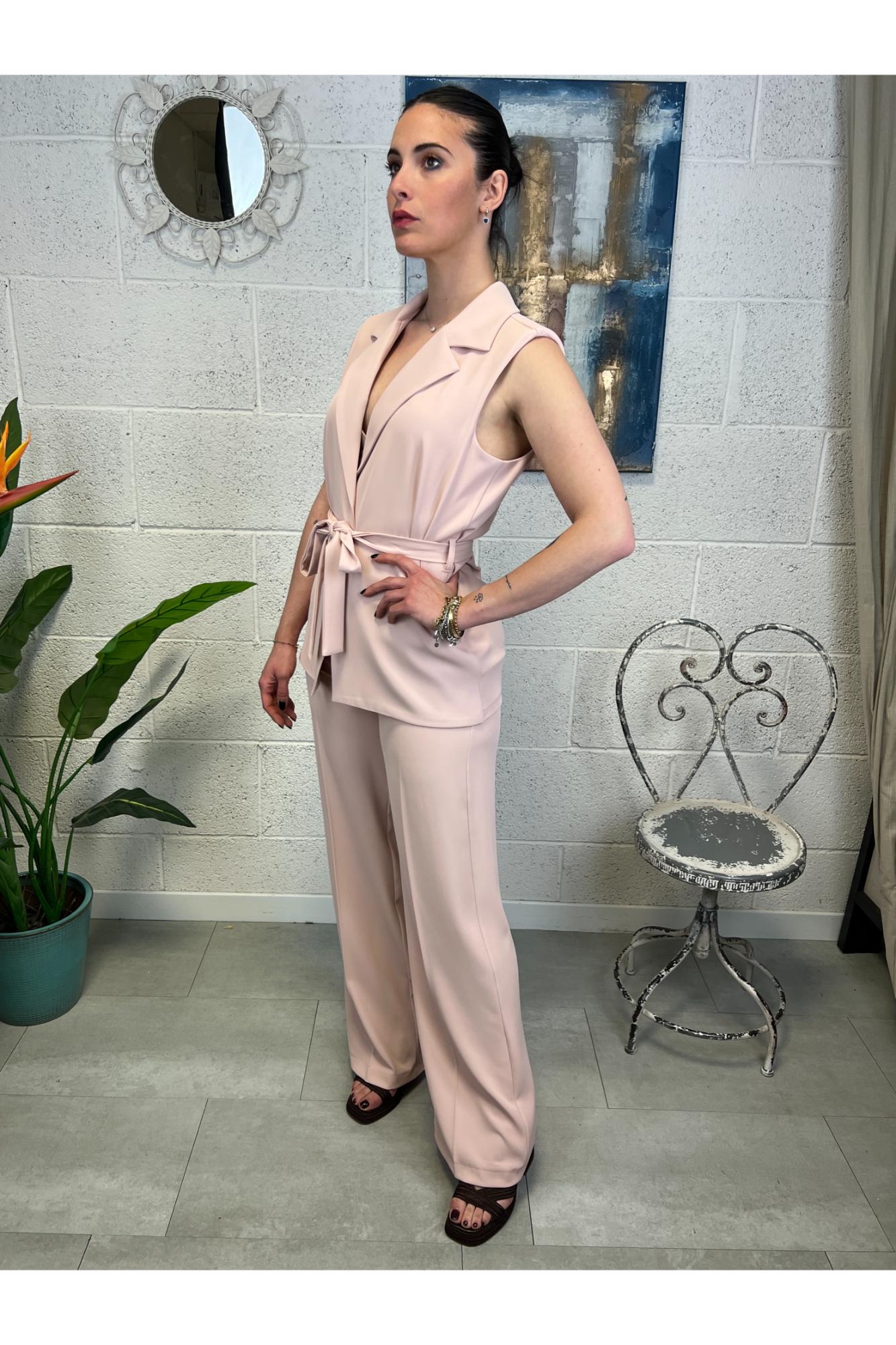 SUSY MIX Completo gilet e pantalone Susy mix Rosa