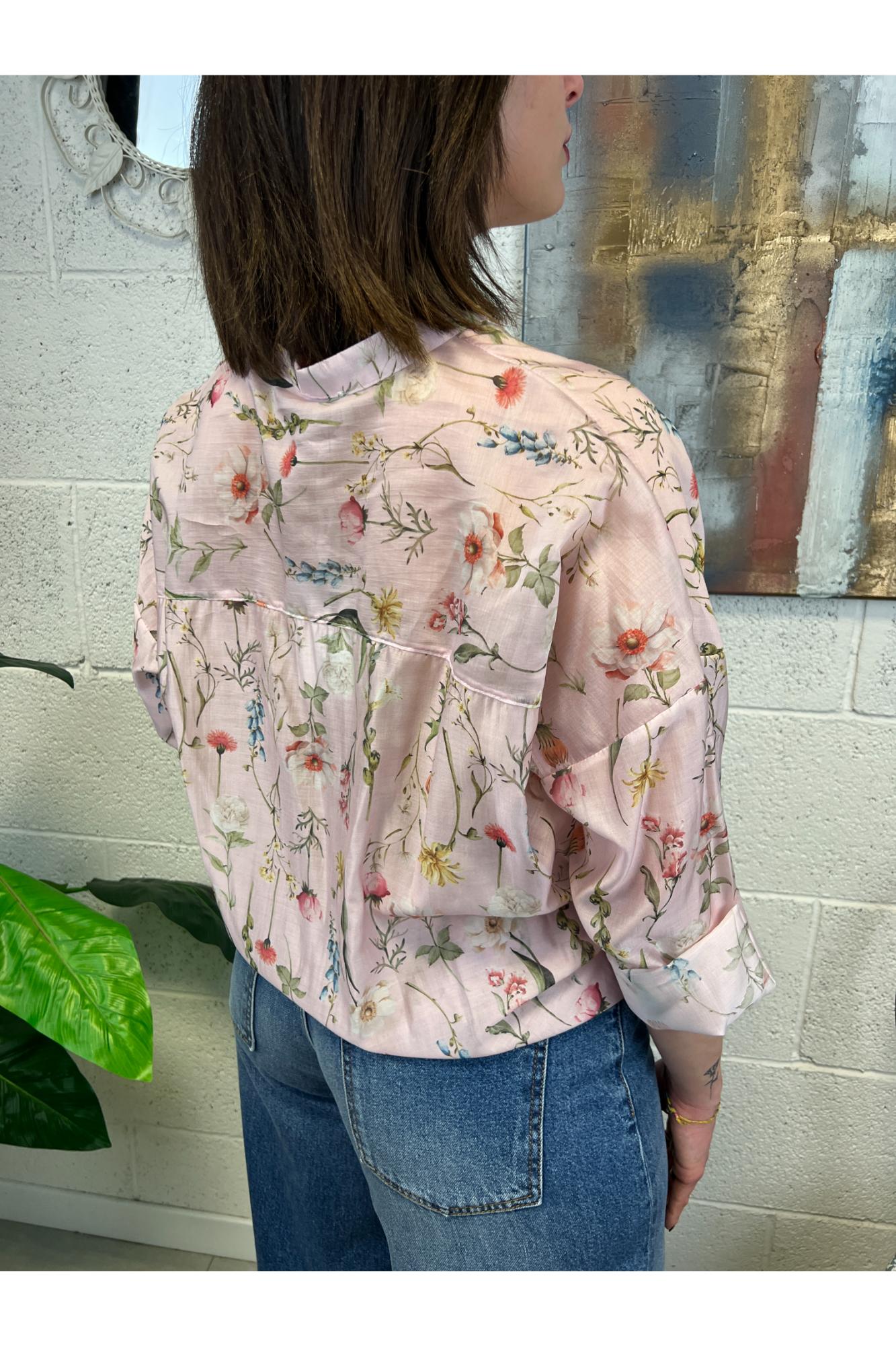 SUSY MIX Camicai floreale Susy mix Rosa