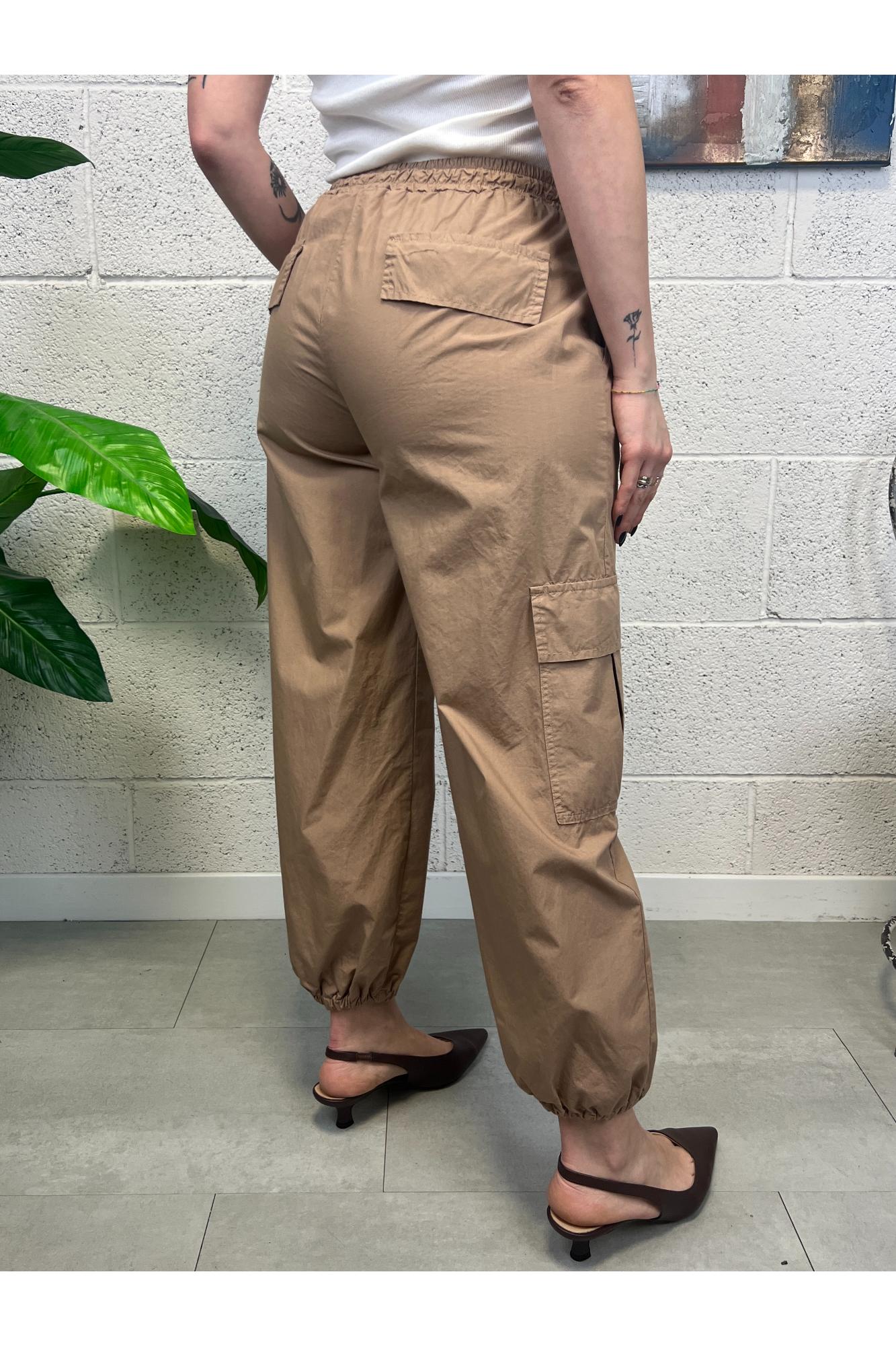SUSY MIX Pantalone con tasconi Susy mix Cammello