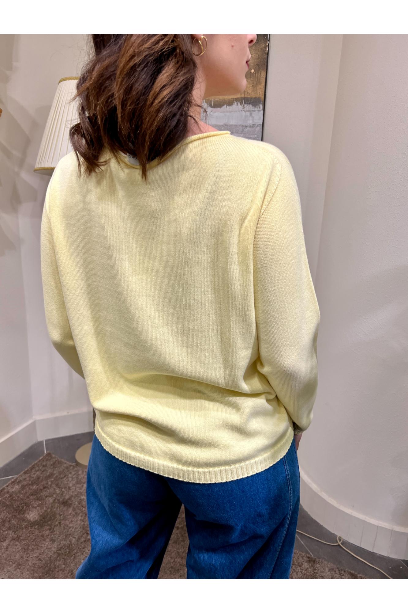 SUSY MIX Maglia a barca Susy mix Giallo