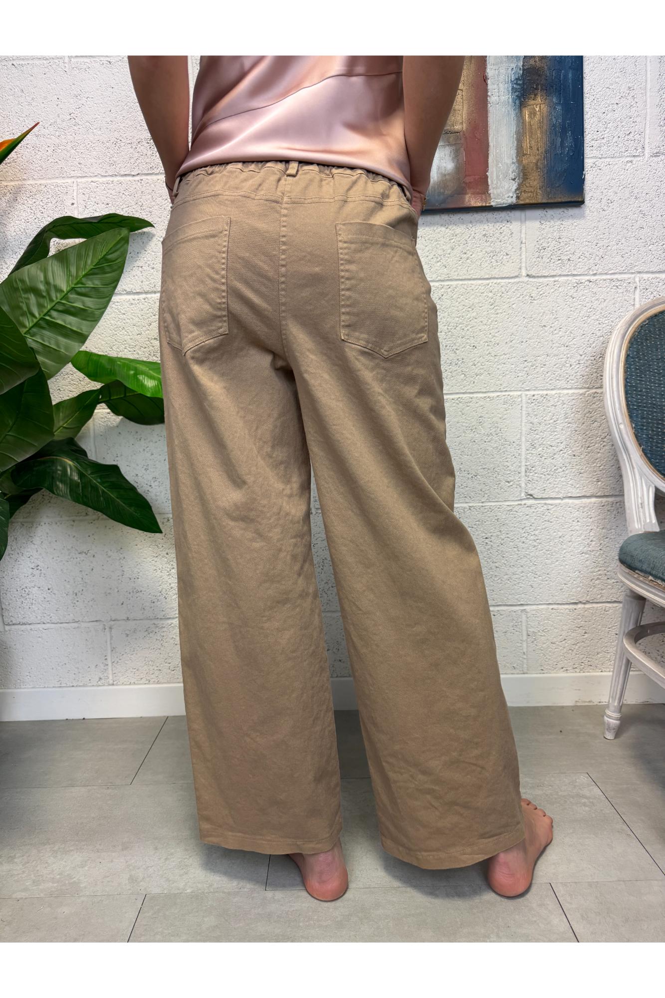 SUSY MIX Jeans palazzo Susy mix Cammello