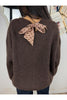 maglione con fiocco e taschino dixie m277b034a 24951598