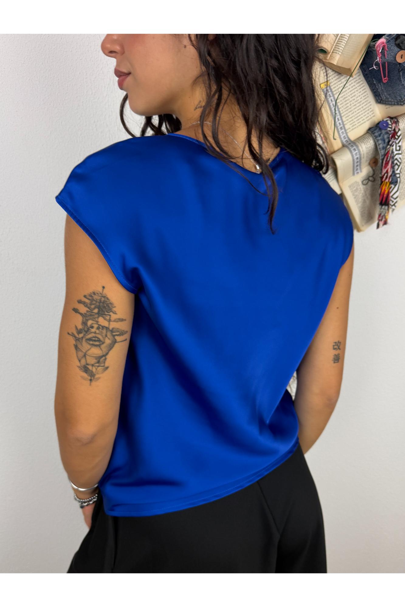 IMPERIAL Blusa manica corta Imperial Bluette