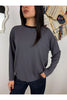 maglia rigata con manica a trapezio metoo 1131 22441731