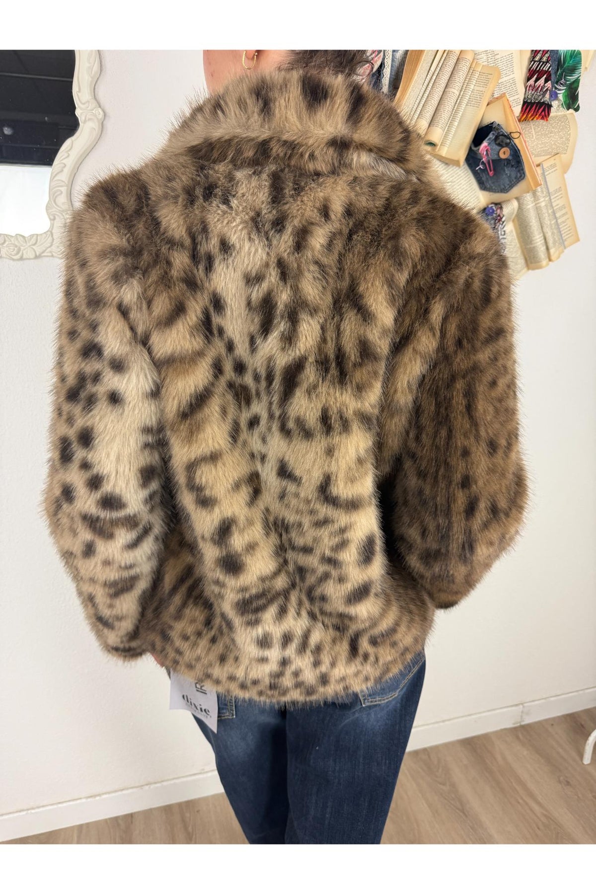 METOO Pelliccia eco leopardata Metoo Unica