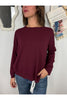 maglia girocollo taglia dritta metoo t9487 25513224