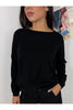maglia girocollo taglia dritta metoo t9487 20652254