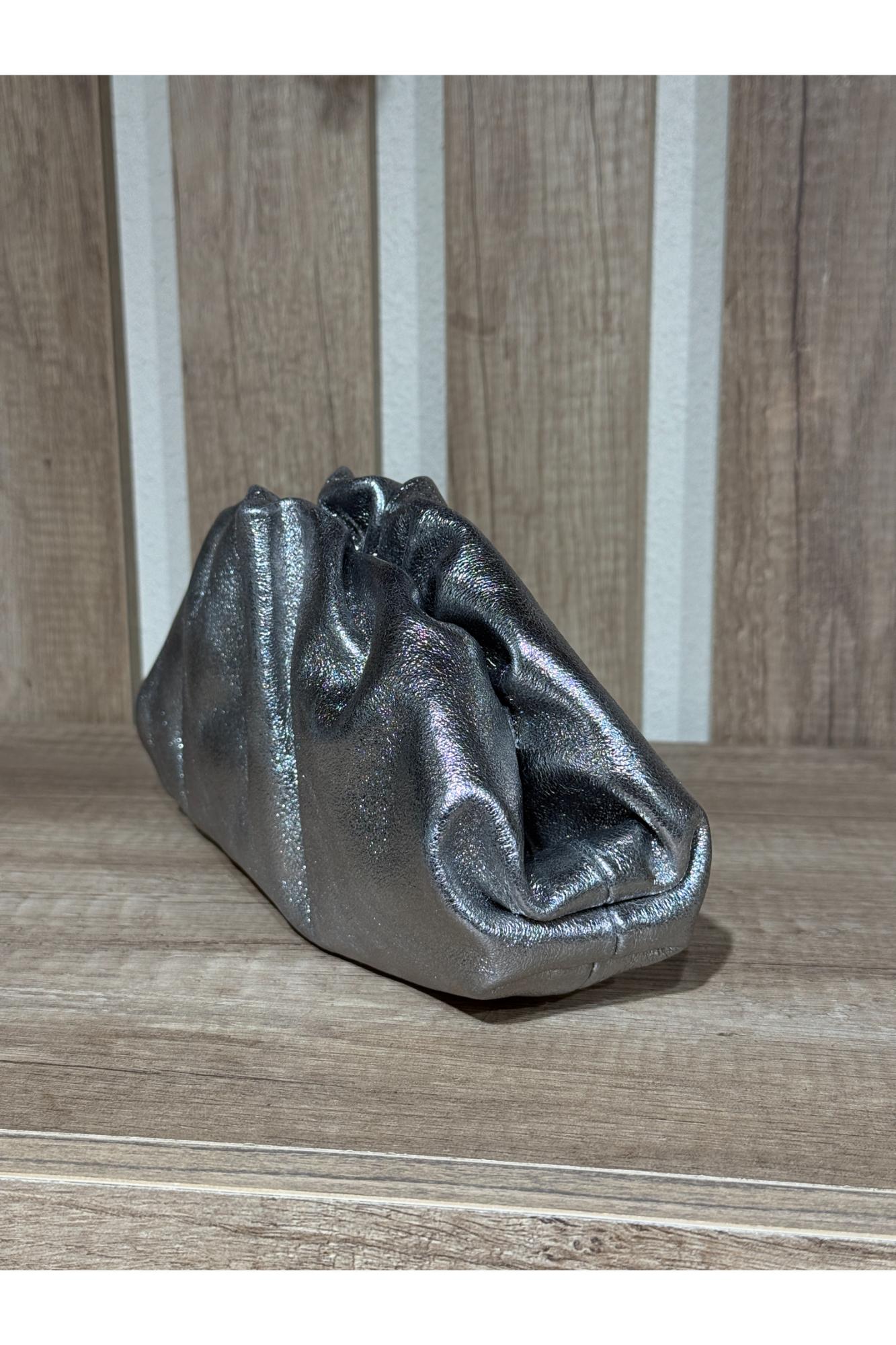 METOO TRINKETS clutch Argento