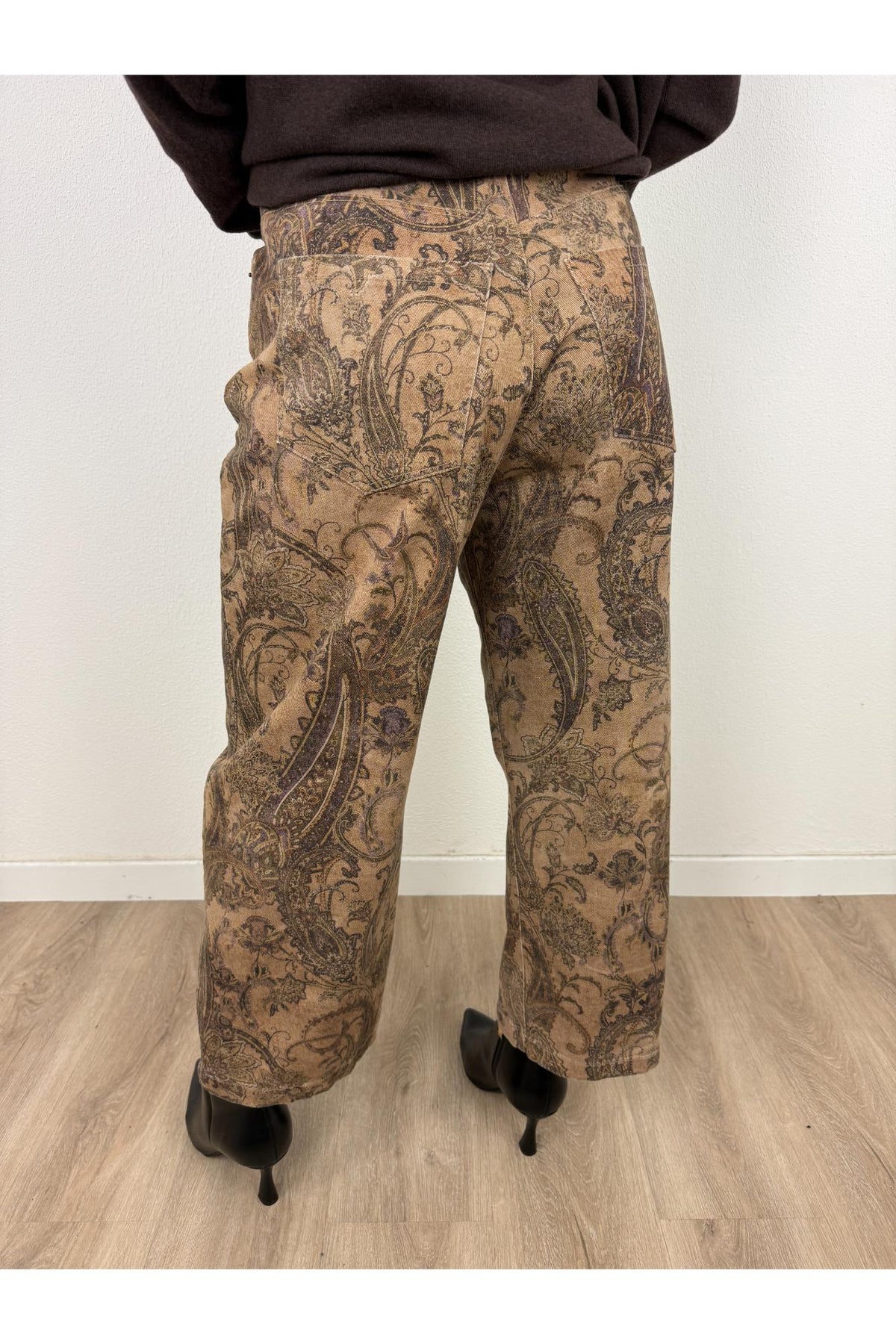 MOTEL Pantalone palazzo cachemire Motel Unica