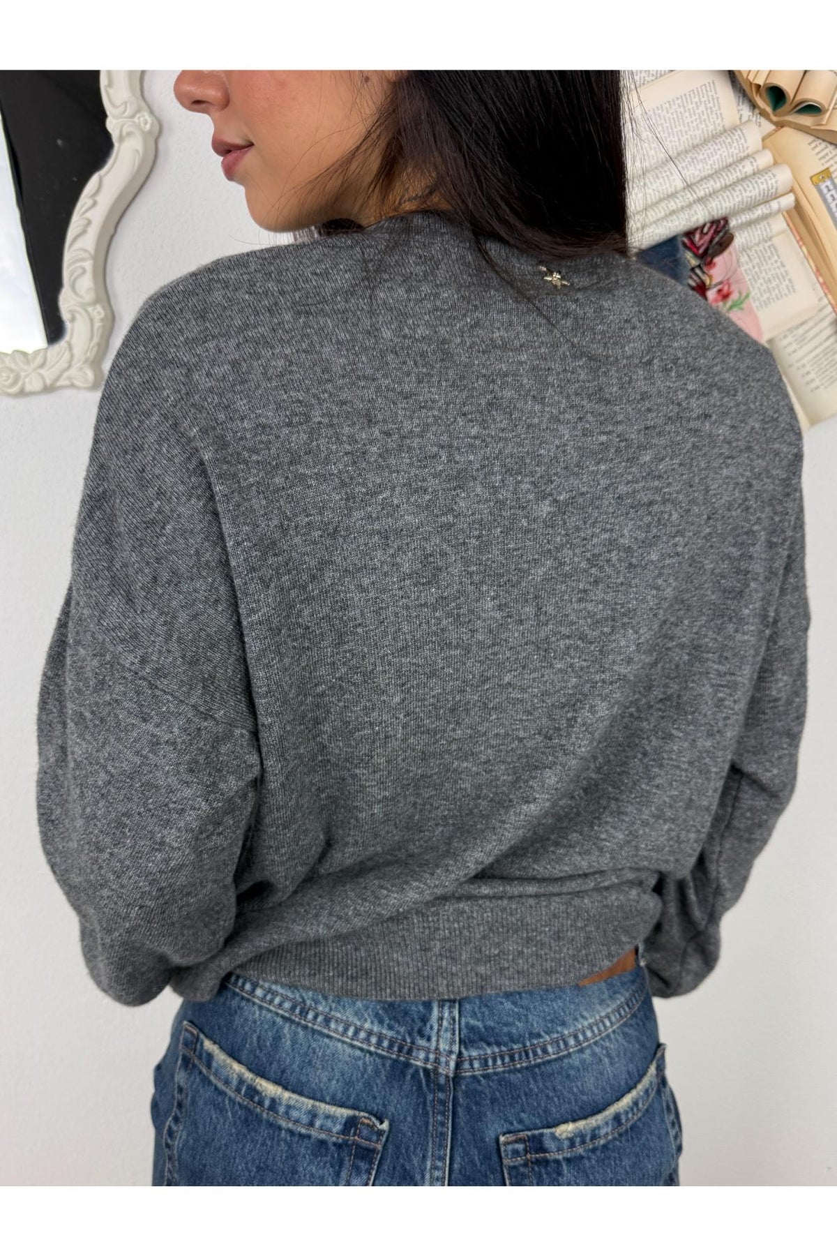 SOUVENIR Maglione con snoopy Souvenir Grigio