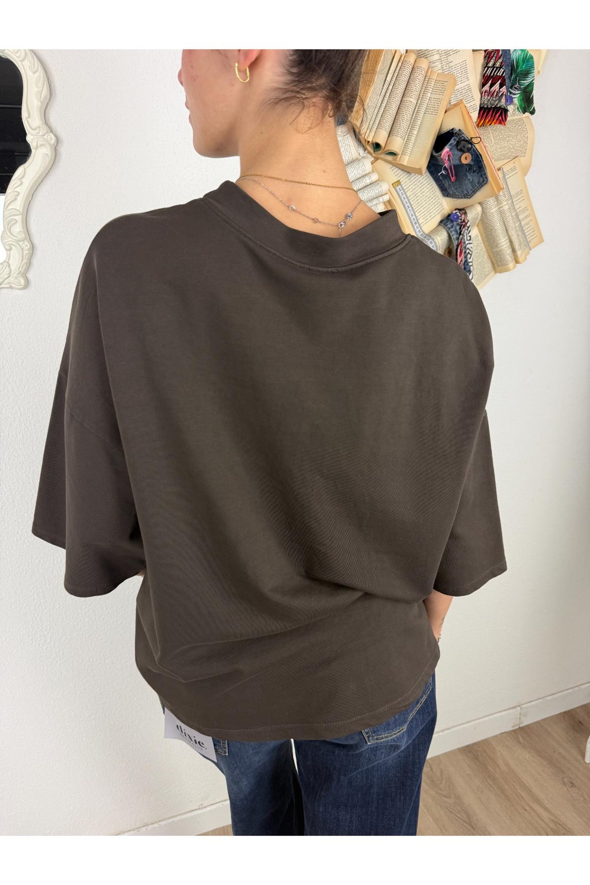 SUSY MIX T-shirt over manica corta Susy mix Moro