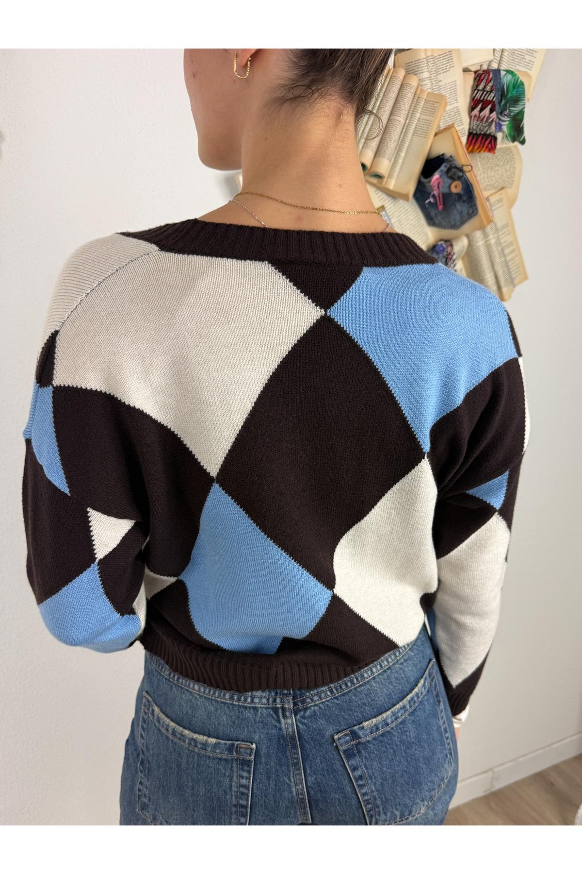 SUSY MIX Cardigan rombi Susy mix Moro