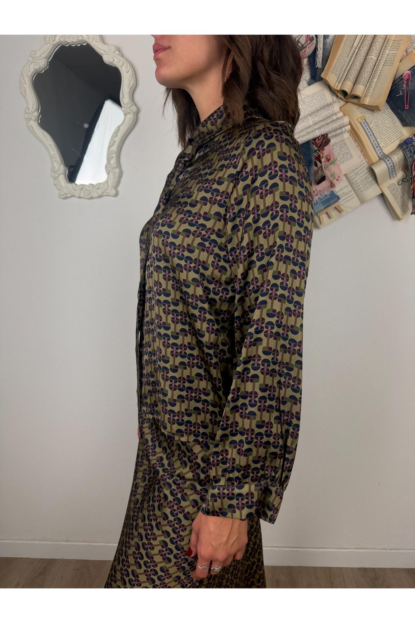 SUSY MIX Camicia fantasia Susy mix Verde