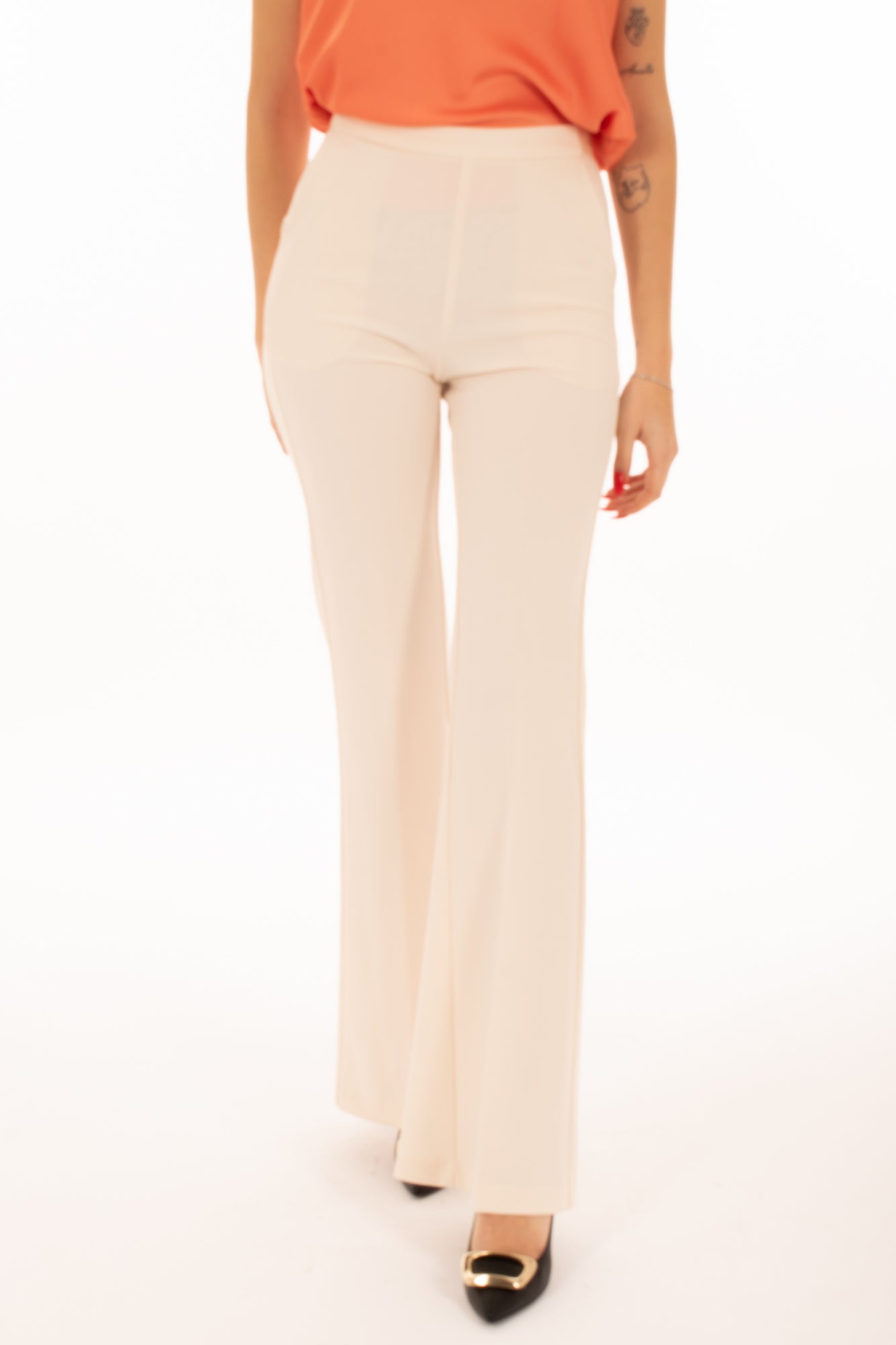 IMPERIAL - PANTALONE ZAMPETTA CINTA RASO - ART. P3E9FAW