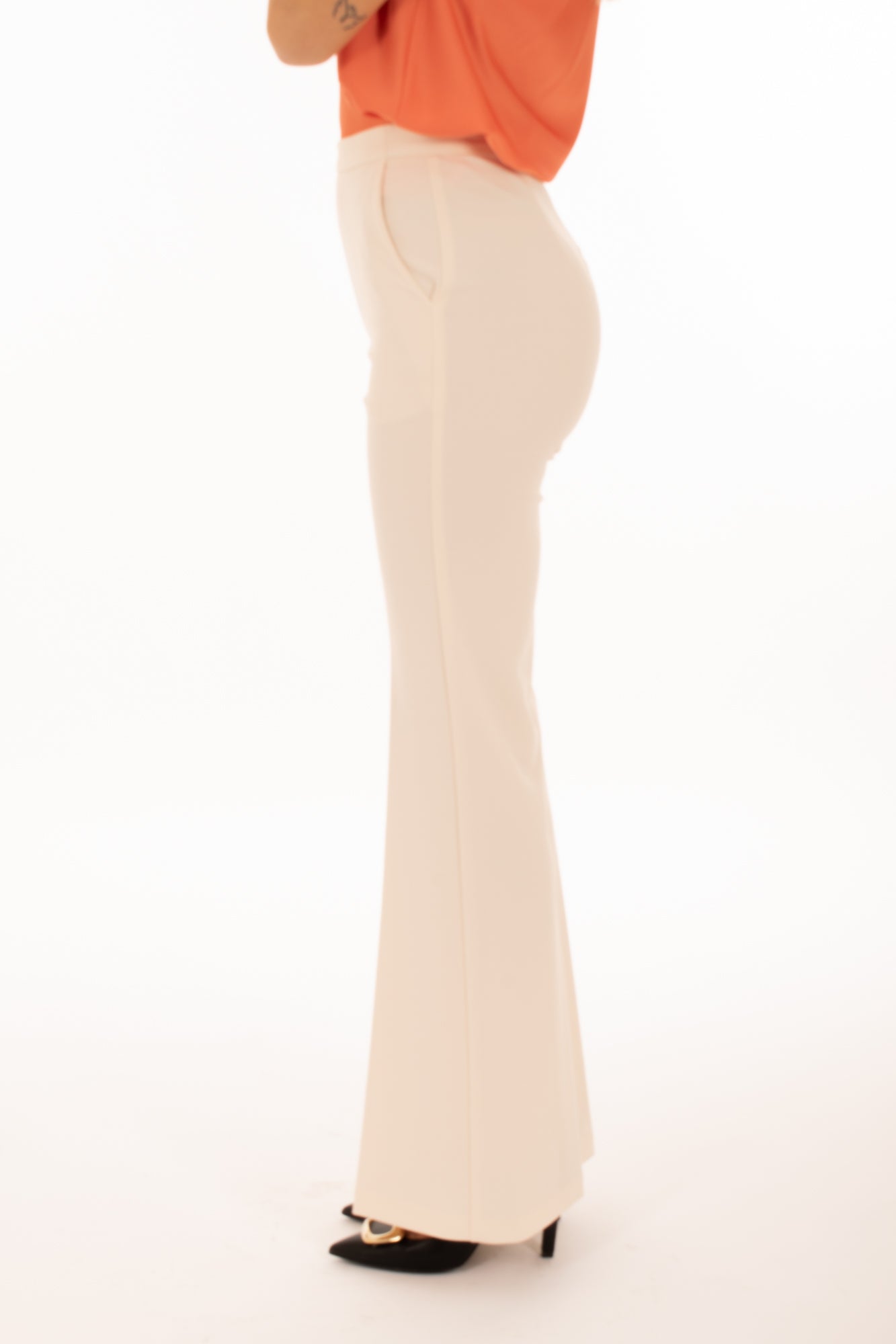 IMPERIAL - PANTALONE ZAMPETTA CINTA RASO - ART. P3E9FAW