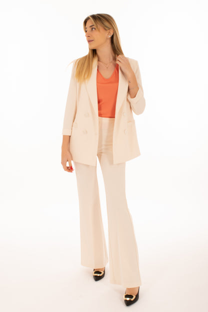 IMPERIAL - PANTALONE ZAMPETTA CINTA RASO - ART. P3E9FAW