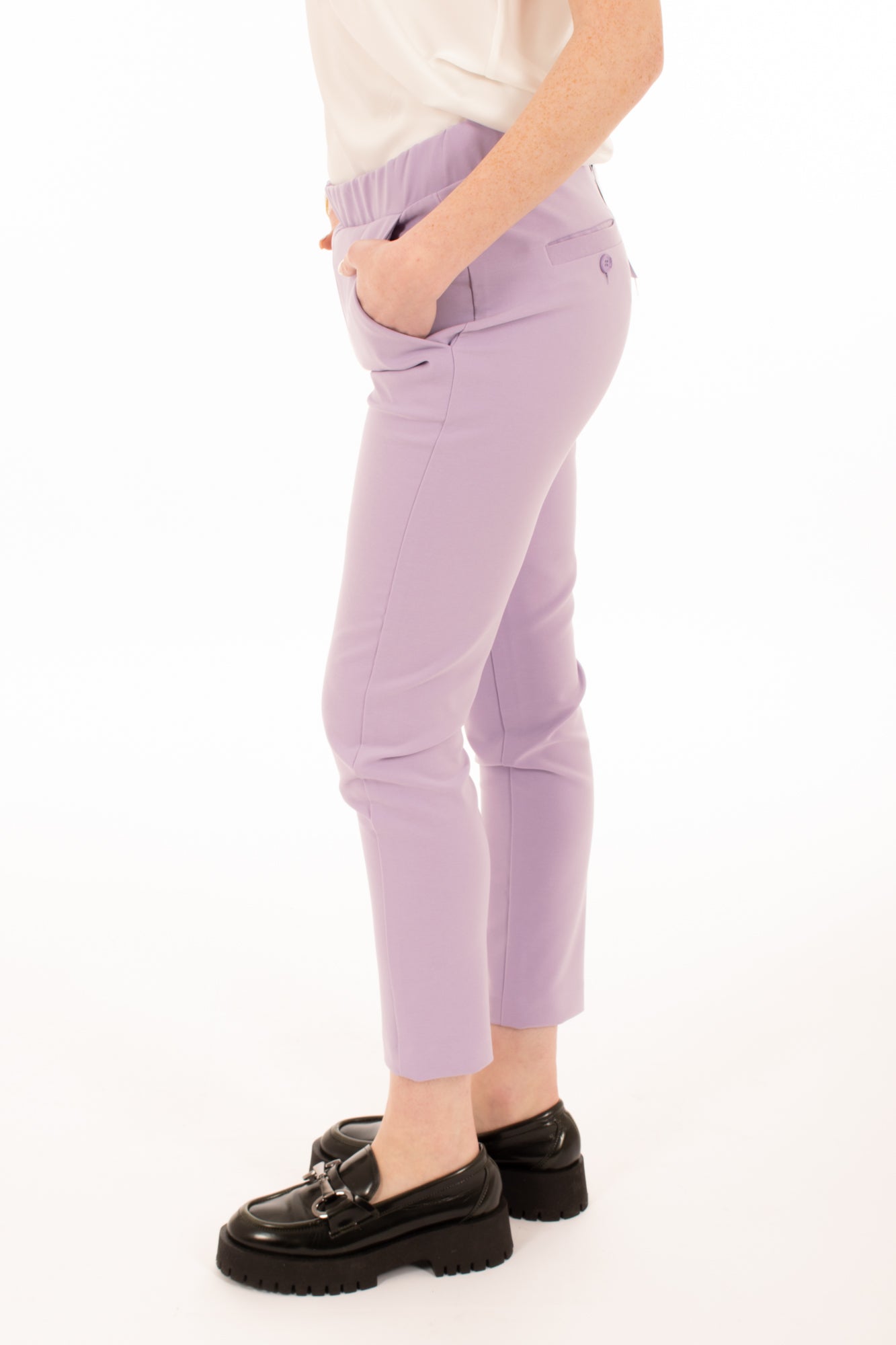 IMPERIAL - PANTALONE CON ELASTICO IN VITA - ART. PSR8FER