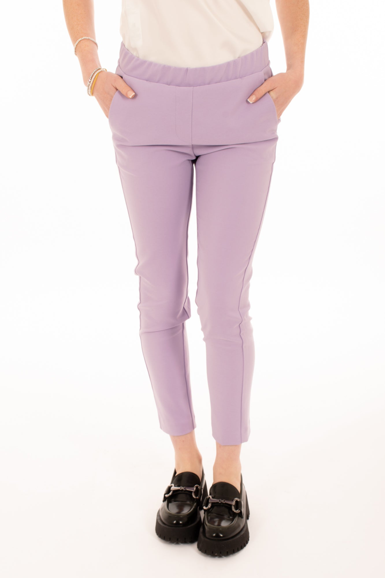 IMPERIAL - PANTALONE CON ELASTICO IN VITA - ART. PSR8FER